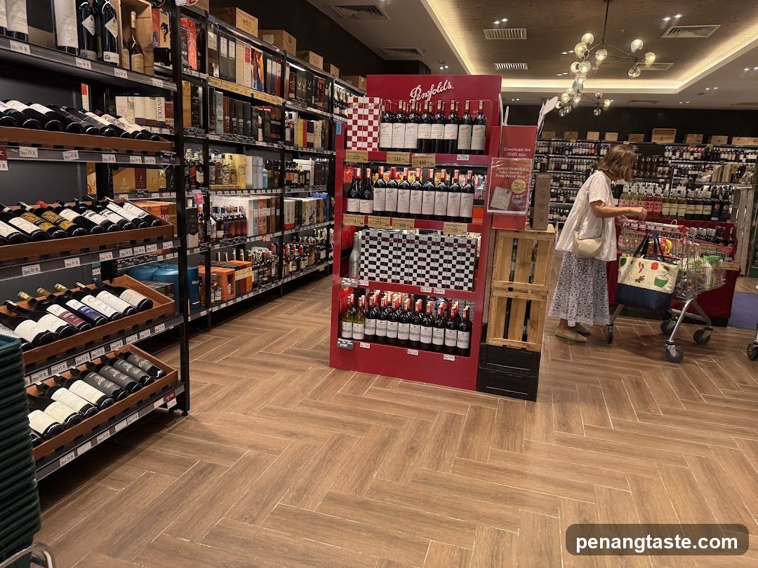 Wine Store Aisles