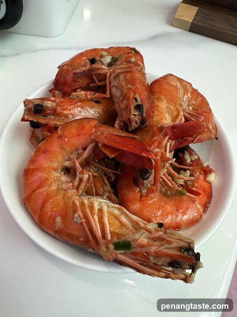 Steamed Prawns