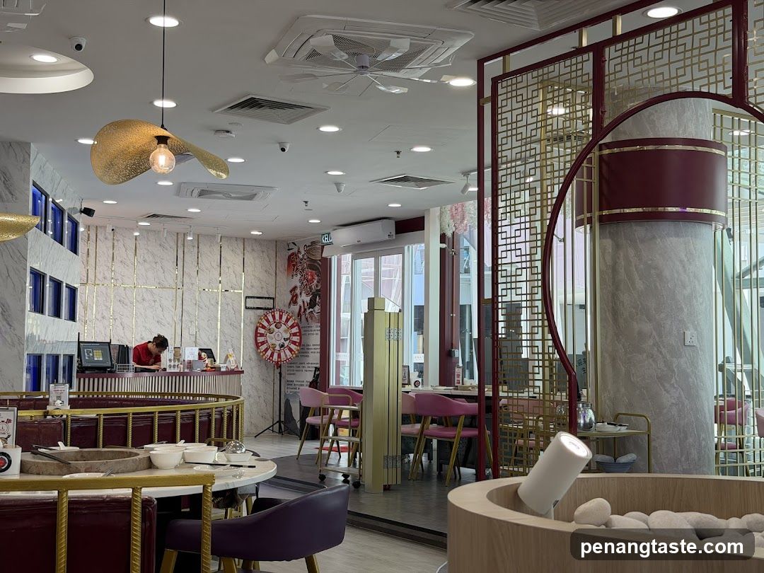 Restaurant Interior with Decorative Elements