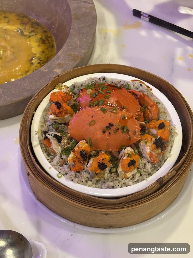 Crab and Rice Dish