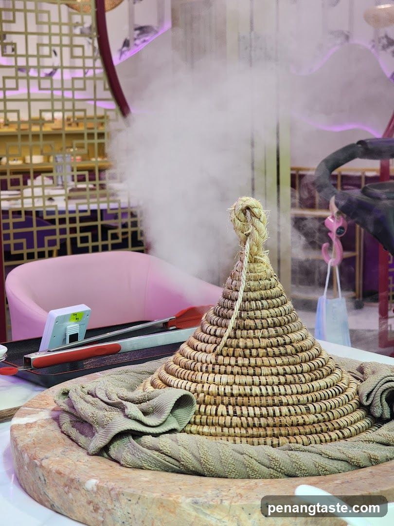 Steaming Food