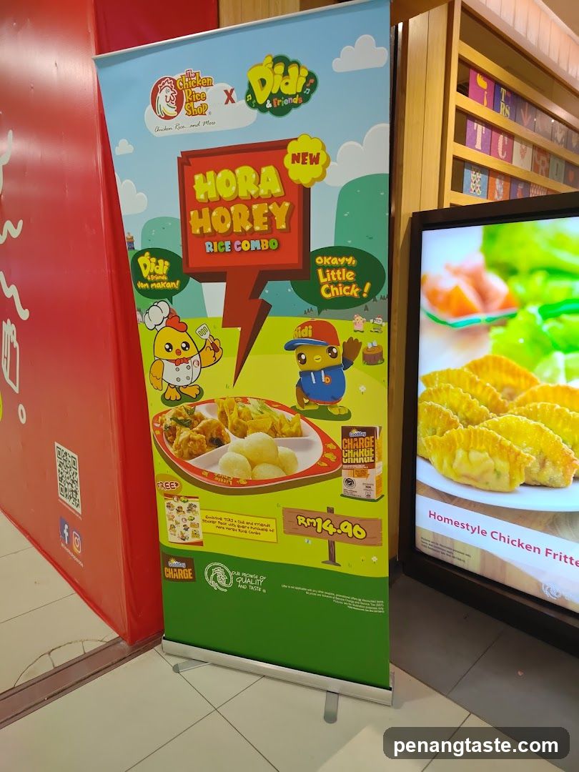 Promotional Standee in Food Court