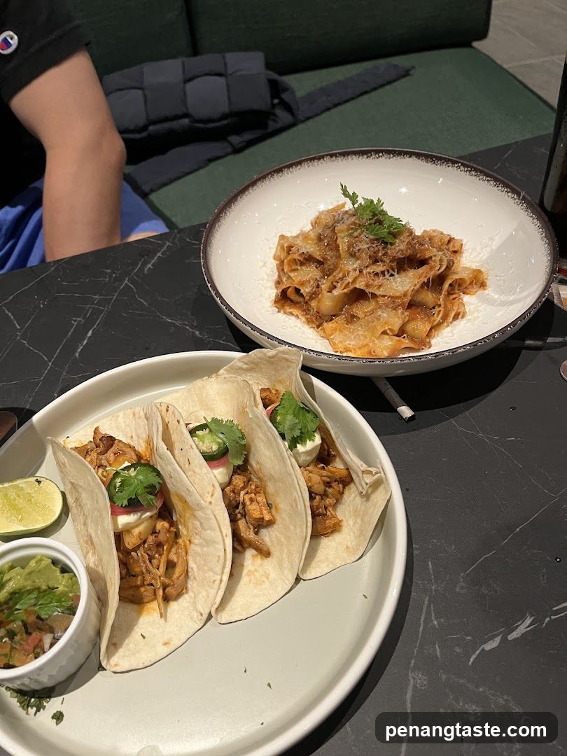 Tacos and Pasta