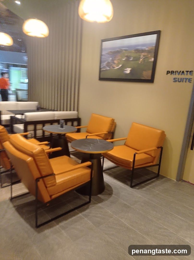 Private Suite Seating Area