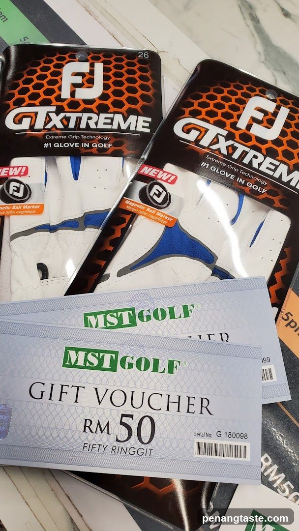 Golf Gloves and Gift Vouchers
