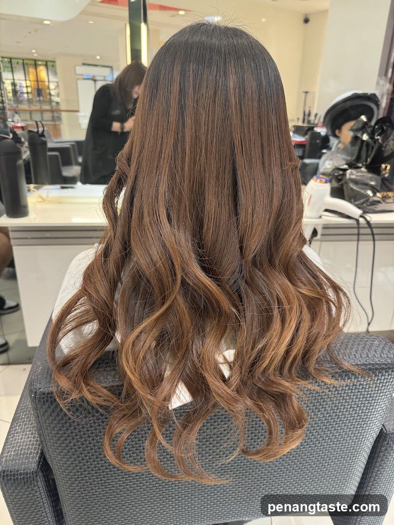 Woman with Wavy Brown Hair