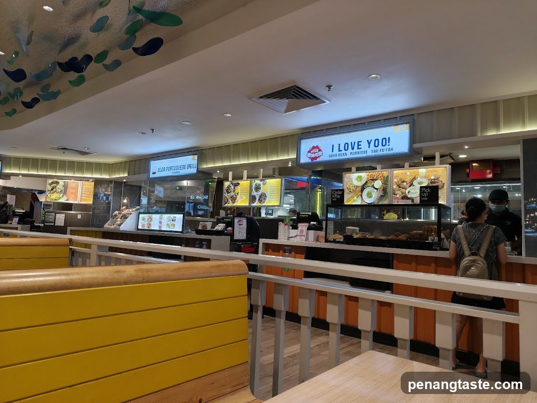 Food court stalls