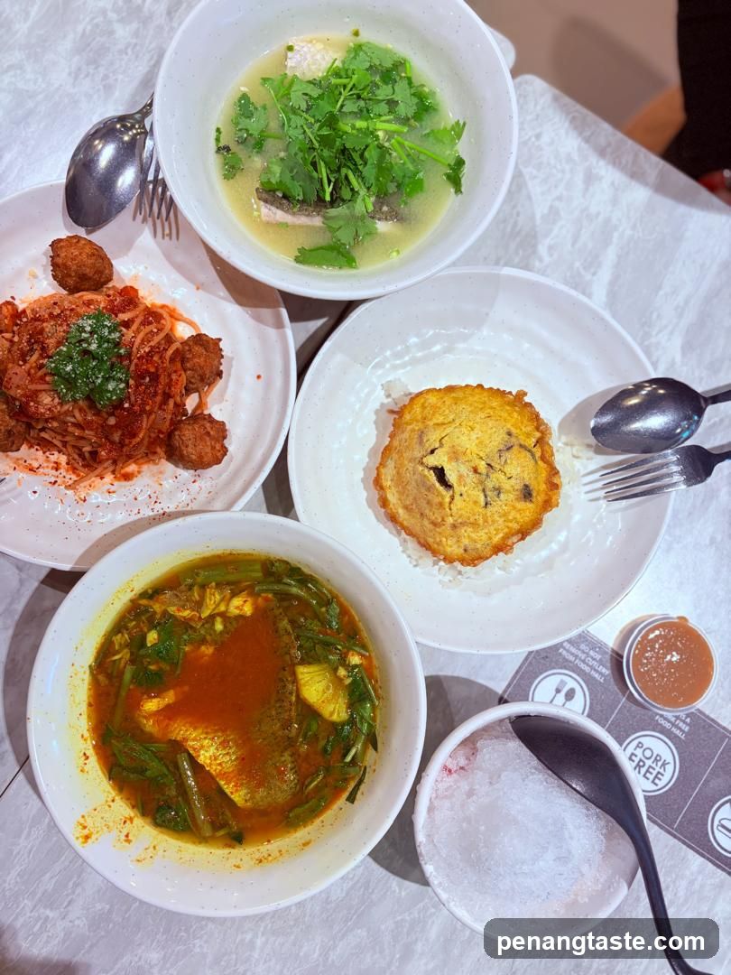 Assortment of Dishes