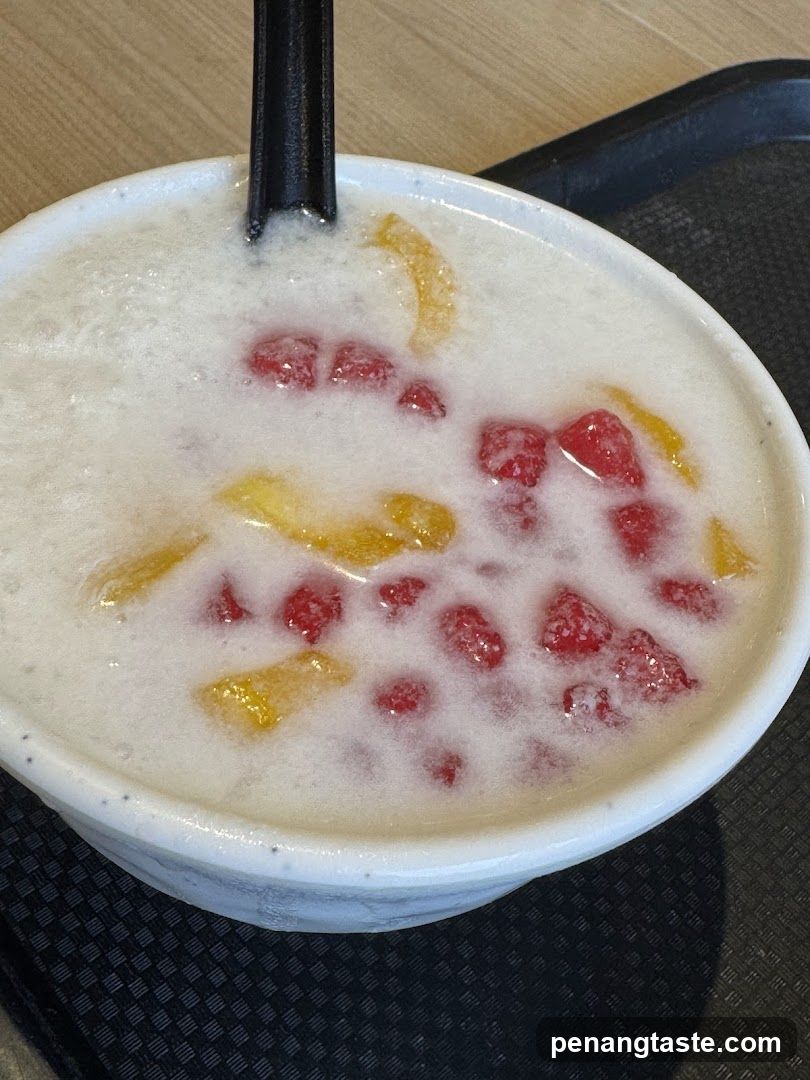 Dessert with Fruit and Cream