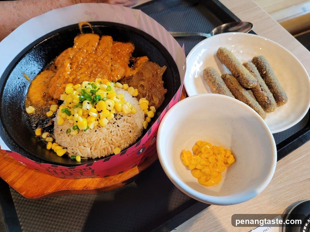 Sizzling Plate Meal