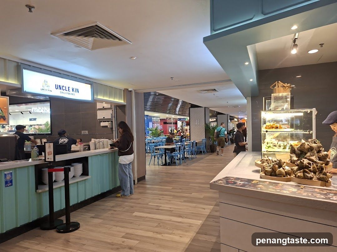 Food stall in a mall