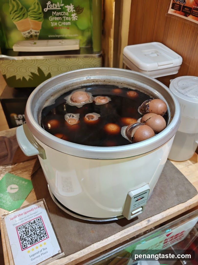 Tea Eggs in a Pot