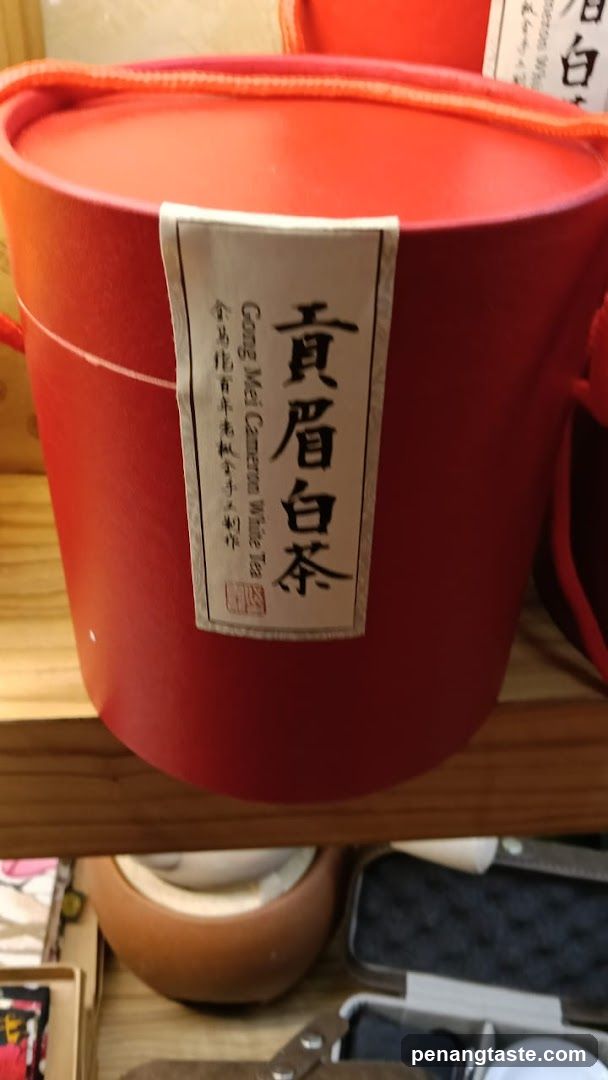 Red Tea Container