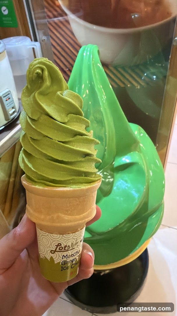 Matcha Green Ice Cream Cone