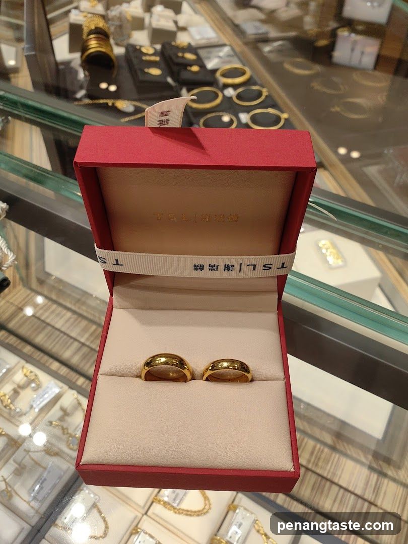 Gold Rings in a Jewelry Box