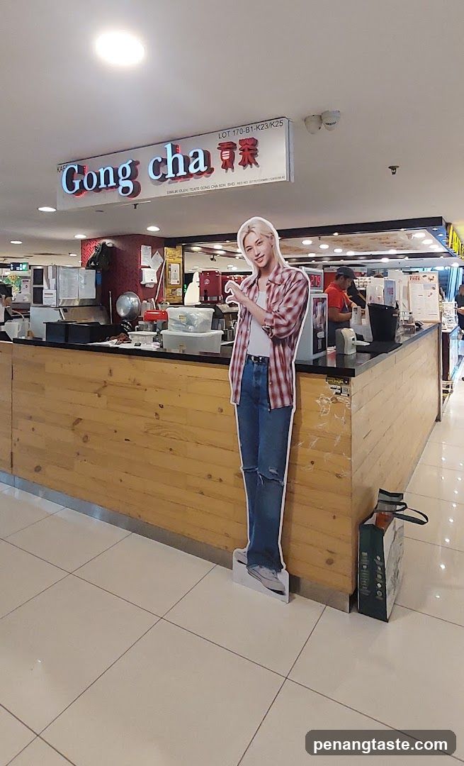 Gong Cha Storefront with Standee