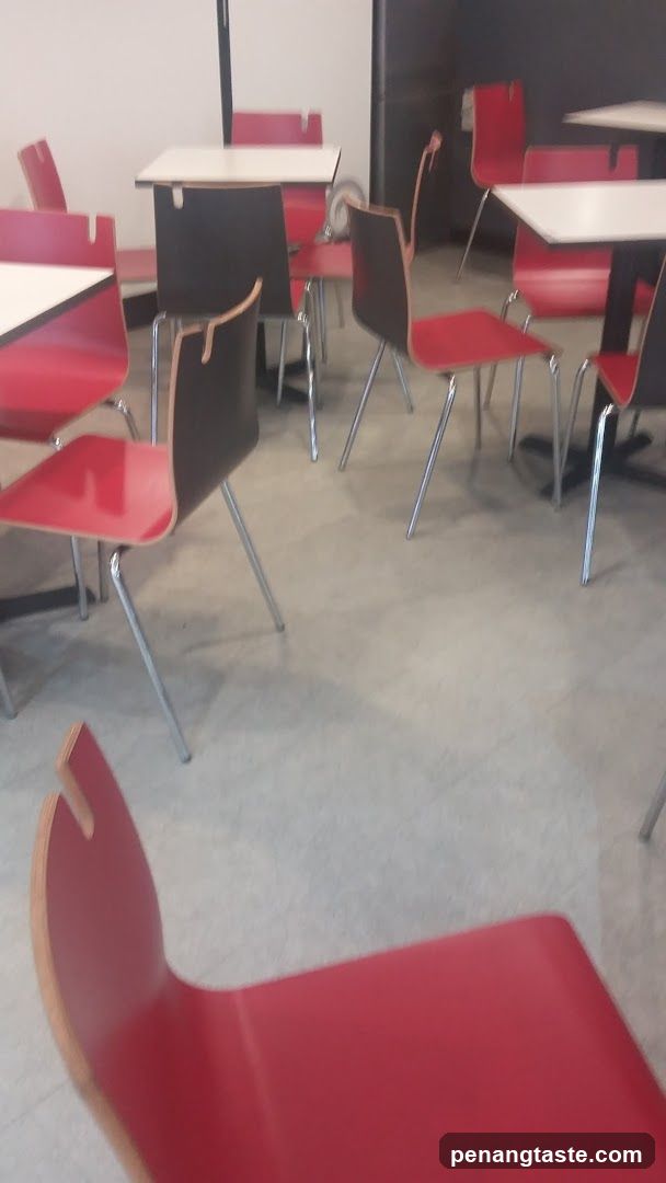 Empty Cafe Seating Area