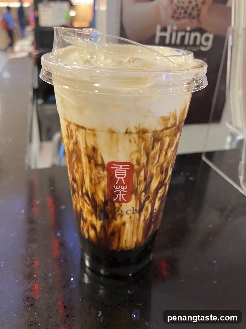 Brown Sugar Boba Milk Tea