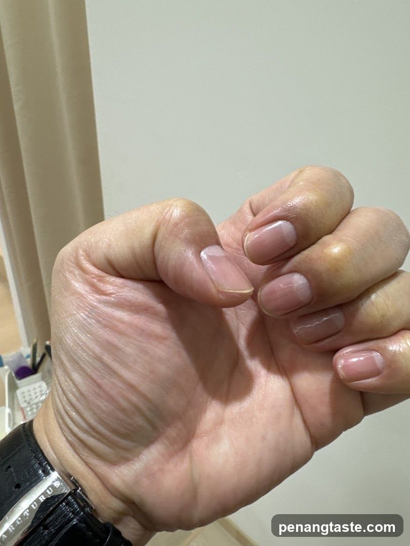 Manicured Hand with Watch