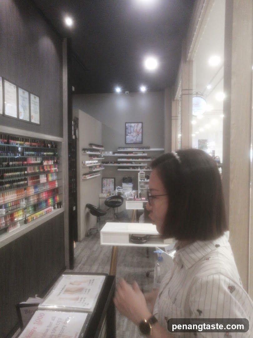 Nail Salon Interior