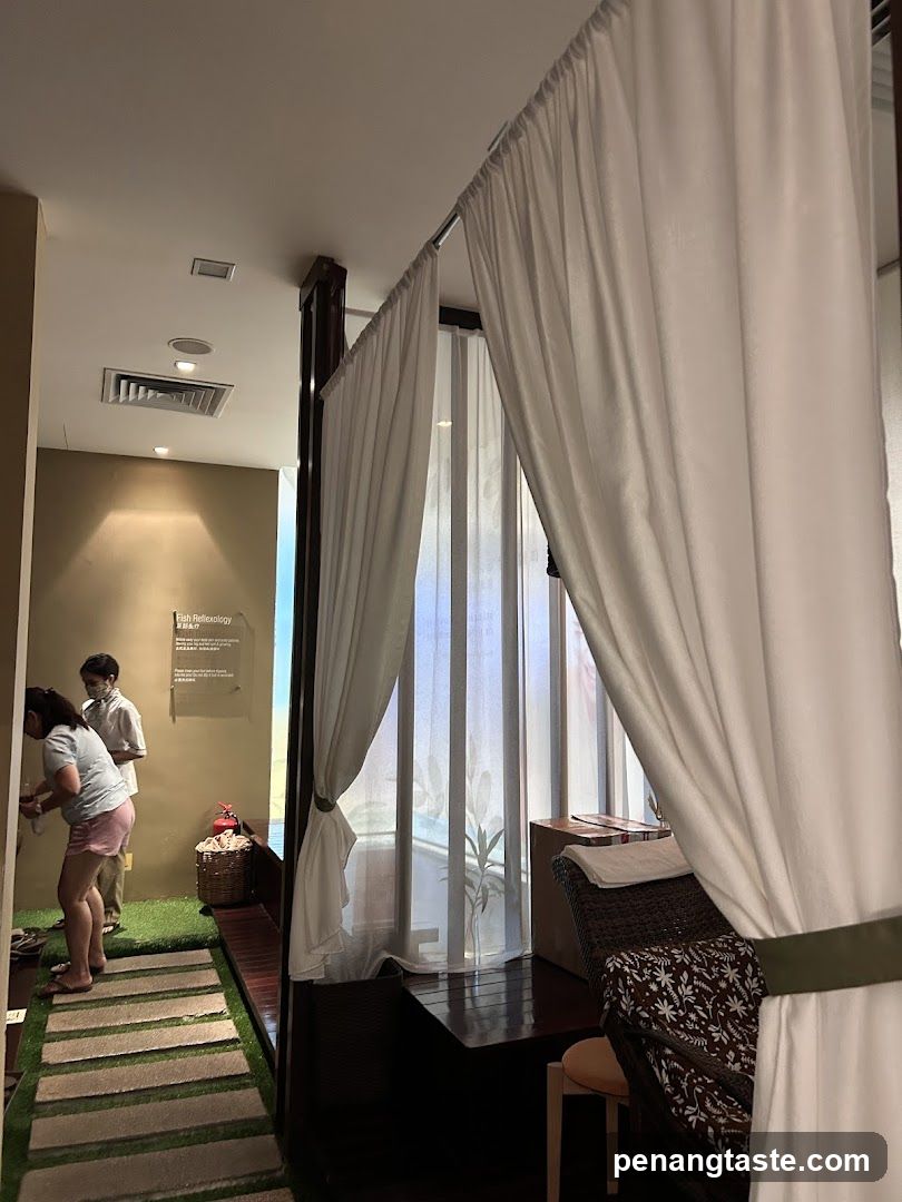 Fish Reflexology Area
