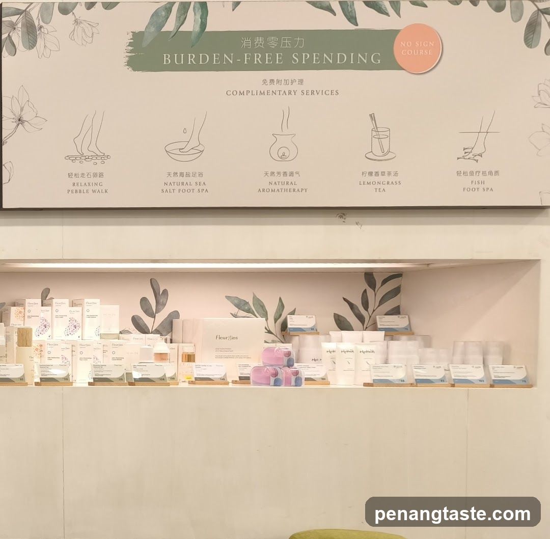 Complimentary Services Display