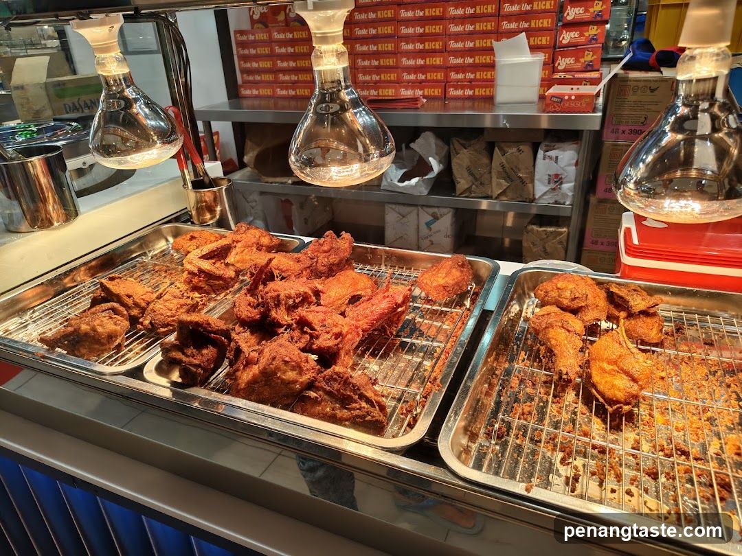 Food Display at Stall
