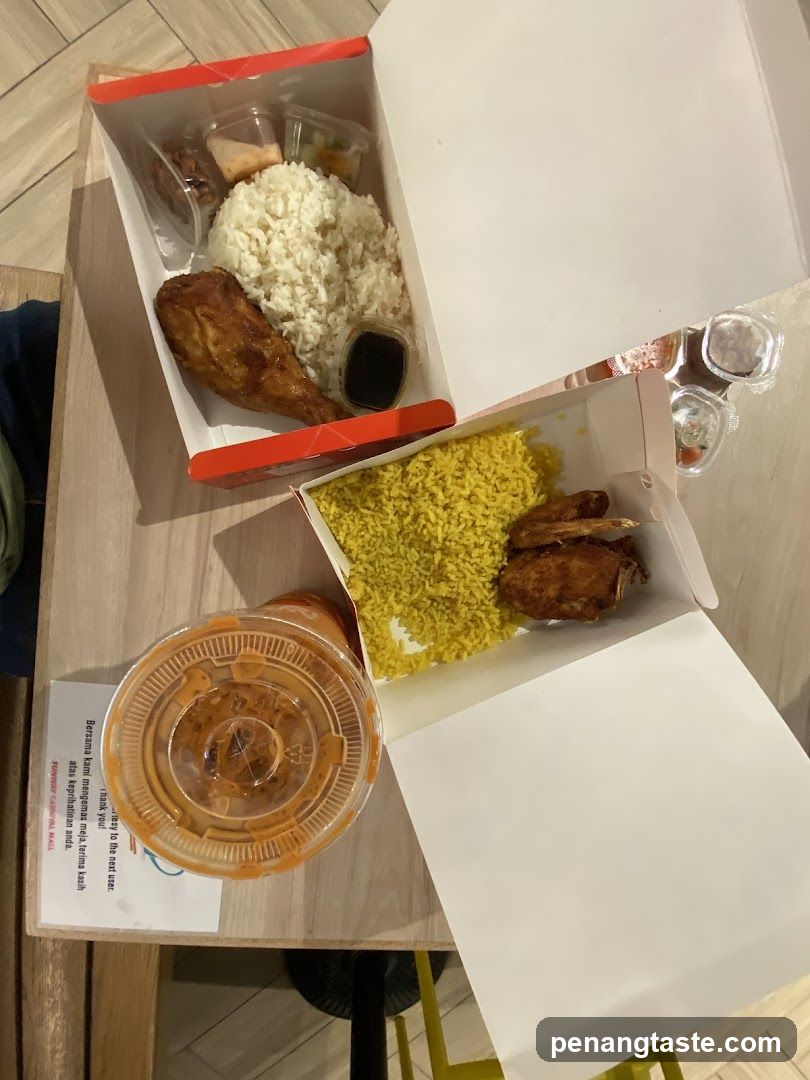 Food Delivery Boxes and Drink on Table