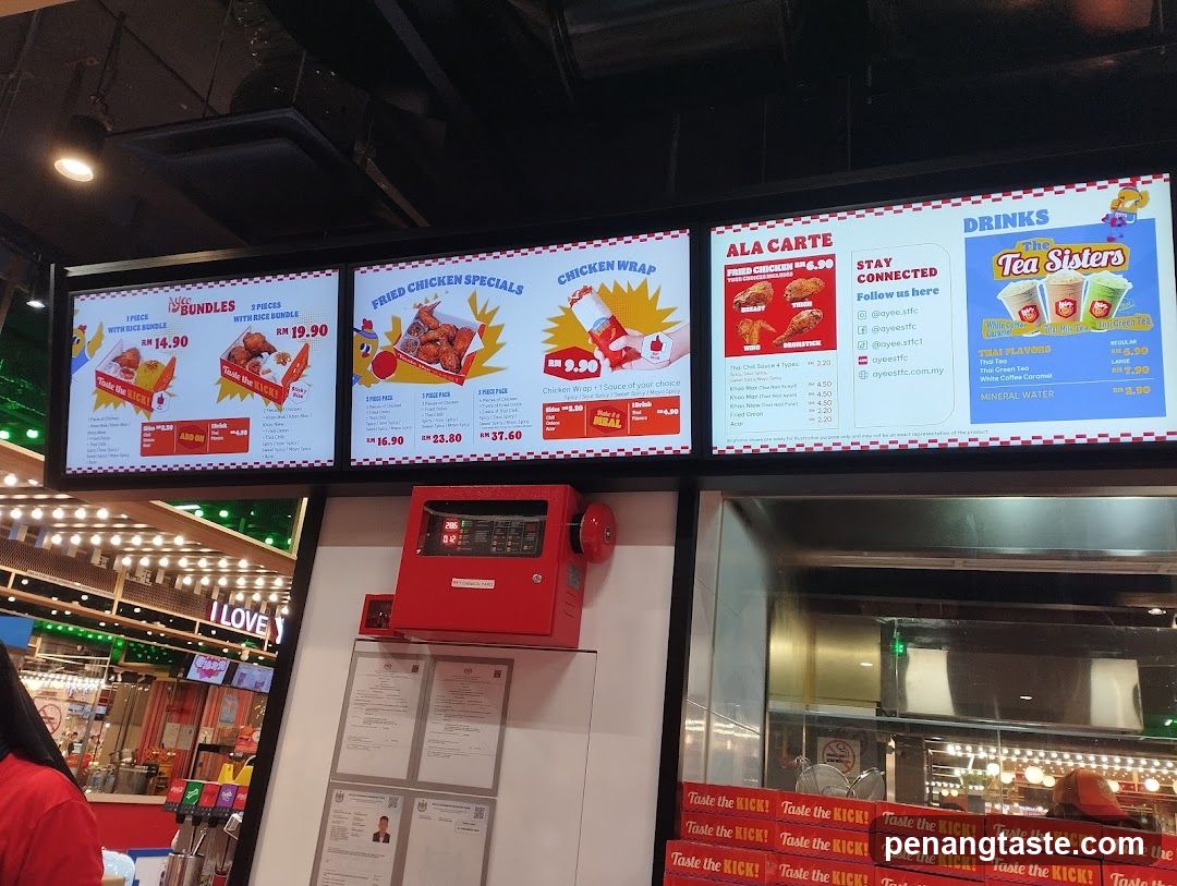 Chicken Shop Menu Board