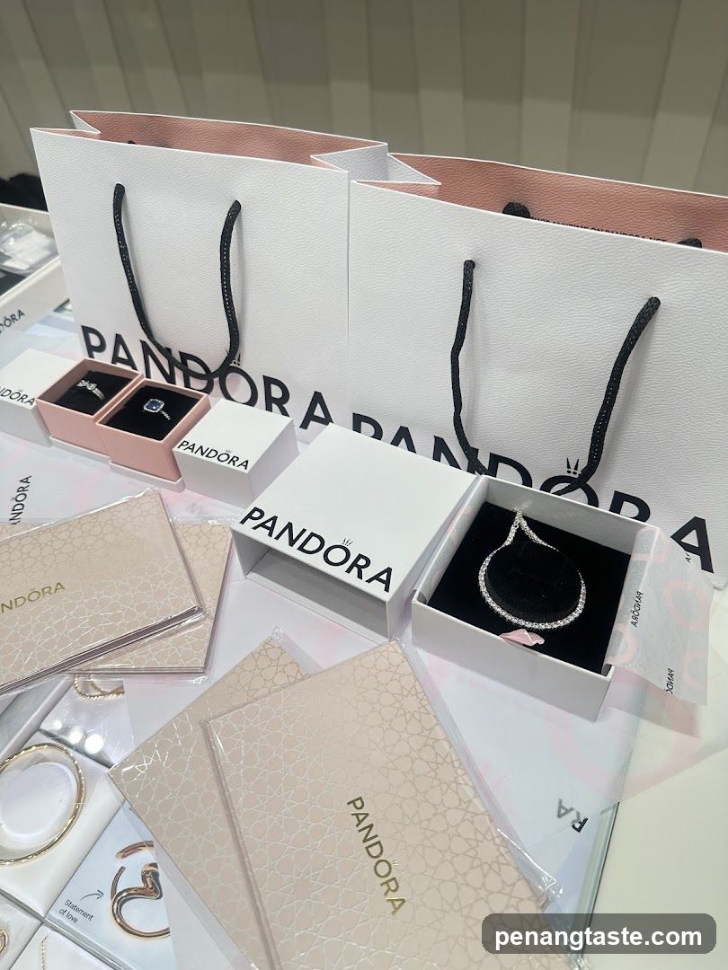 Pandora Merchandise Display