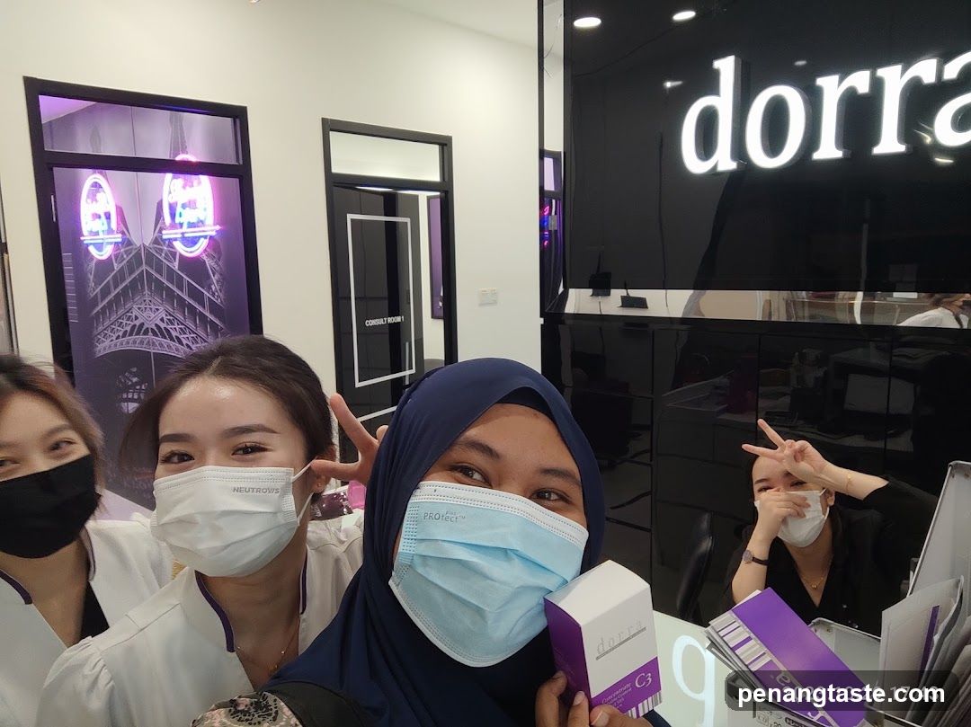 Interior of a beauty or skincare shop