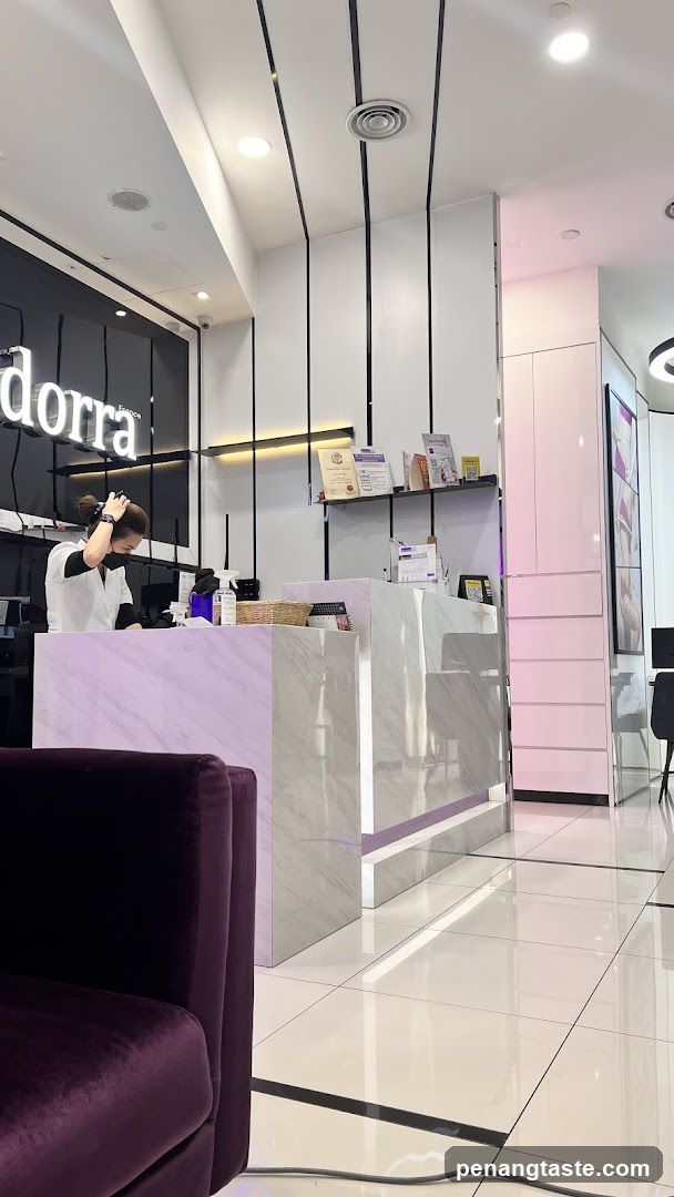 Interior of a modern retail space