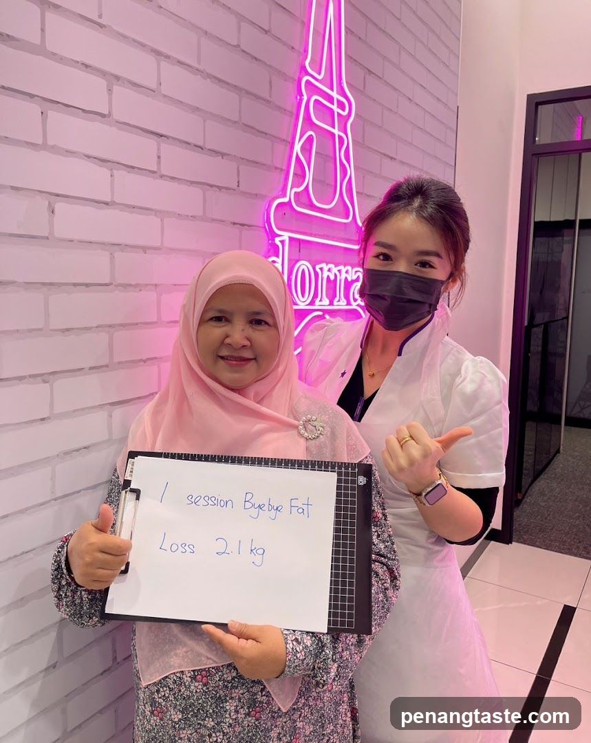 Client and Staff at Wellness Center