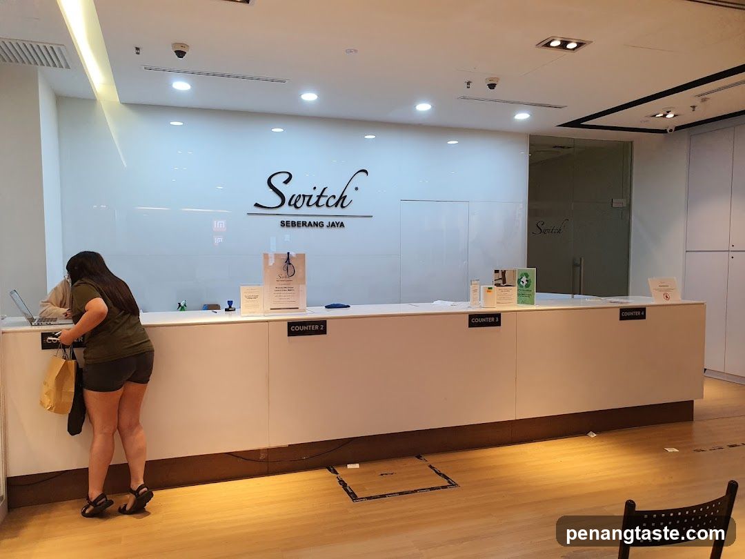 Switch Seberang Jaya Reception Area
