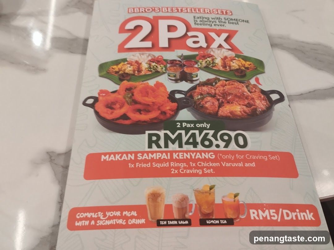 BBRO's Bestseller Sets 2Pax