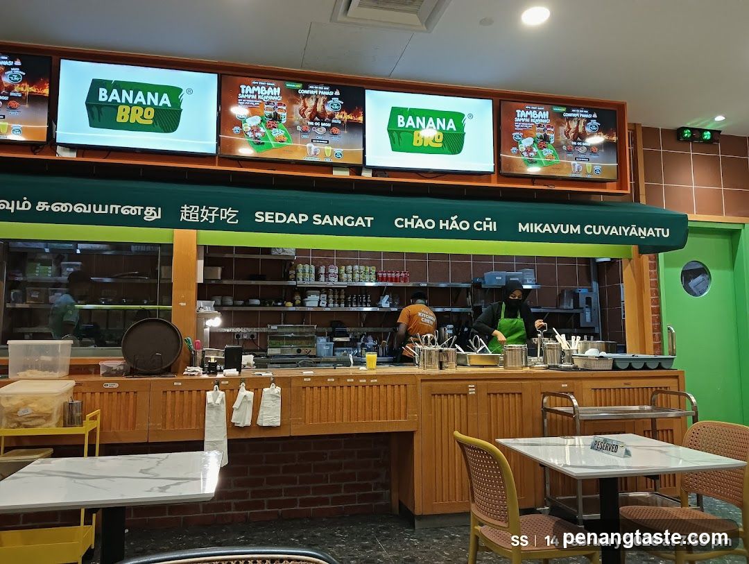 Banana Bro Food Stall Interior