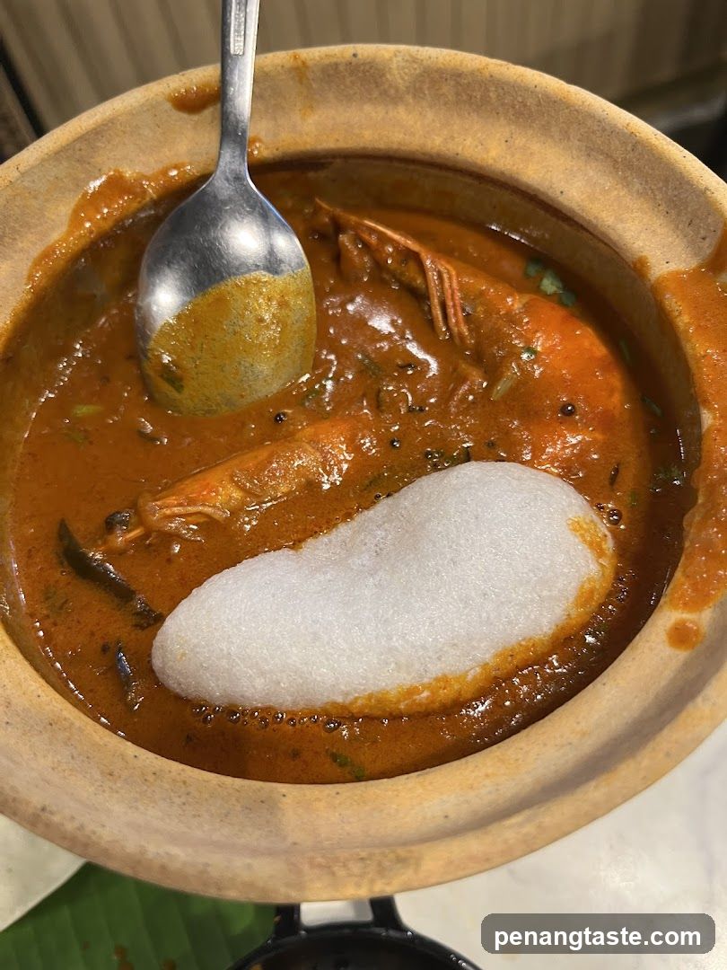 Food dish in clay pot