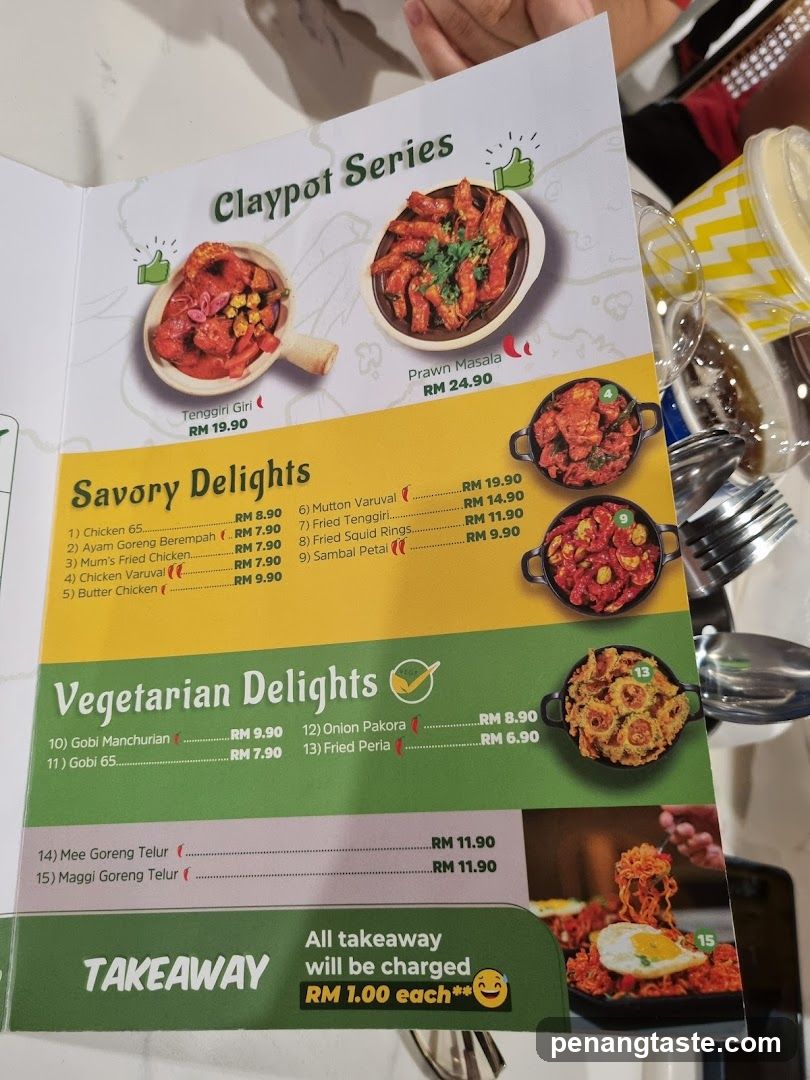 Claypot Series Menu