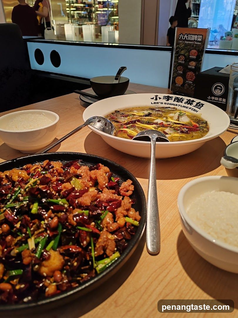 Dining Table with Chinese Dishes