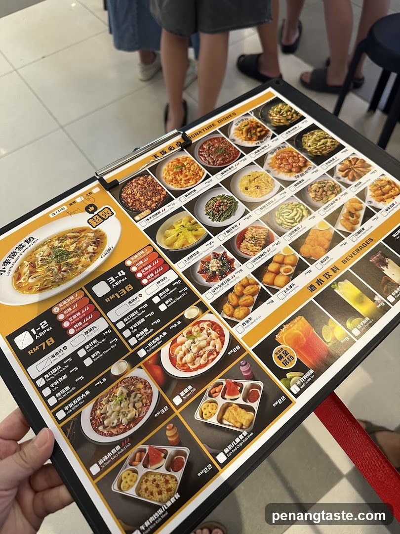 Restaurant Menu Board