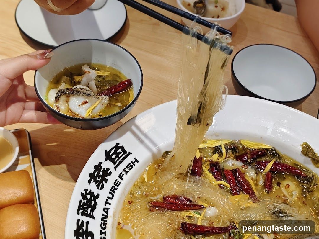 Sour Pickled Fish with Vermicelli