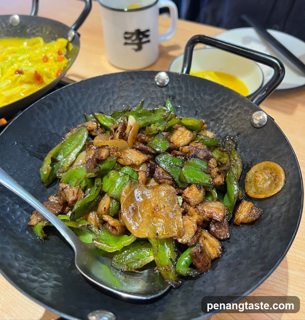 Stir-fried Peppers with Pork