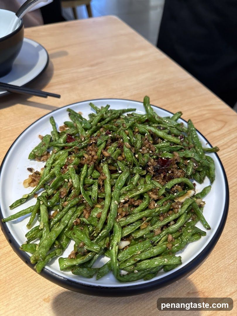 Stir-fried Green Beans with Minced Meat