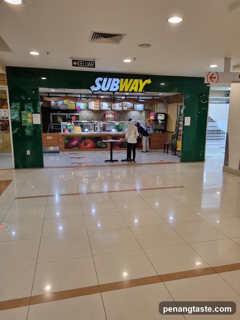 Subway Restaurant Interior View