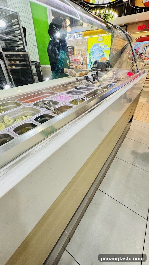 Food Counter with Staff