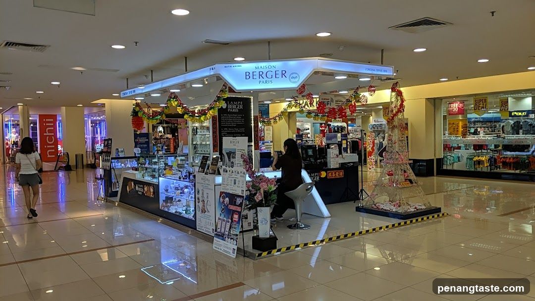 Maison Berger Paris kiosk in mall