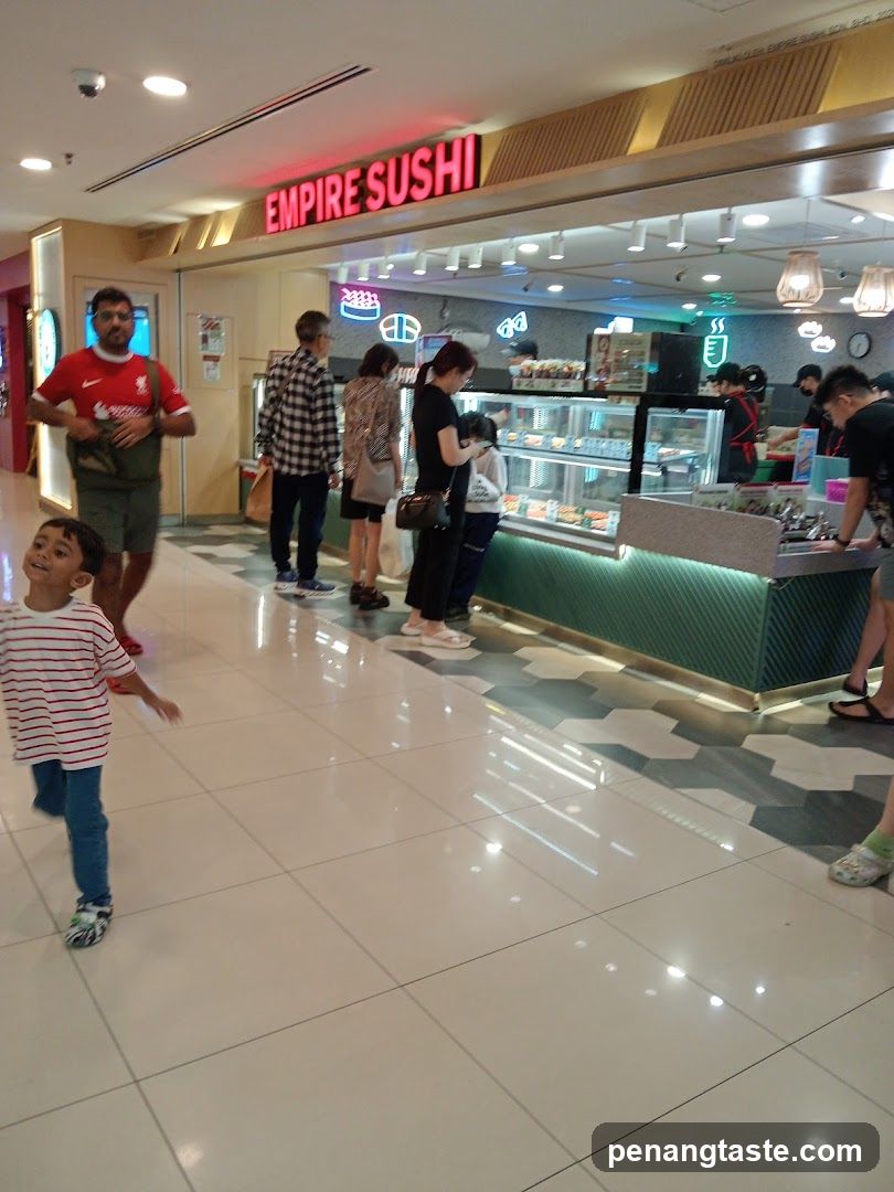 Empire Sushi Interior View