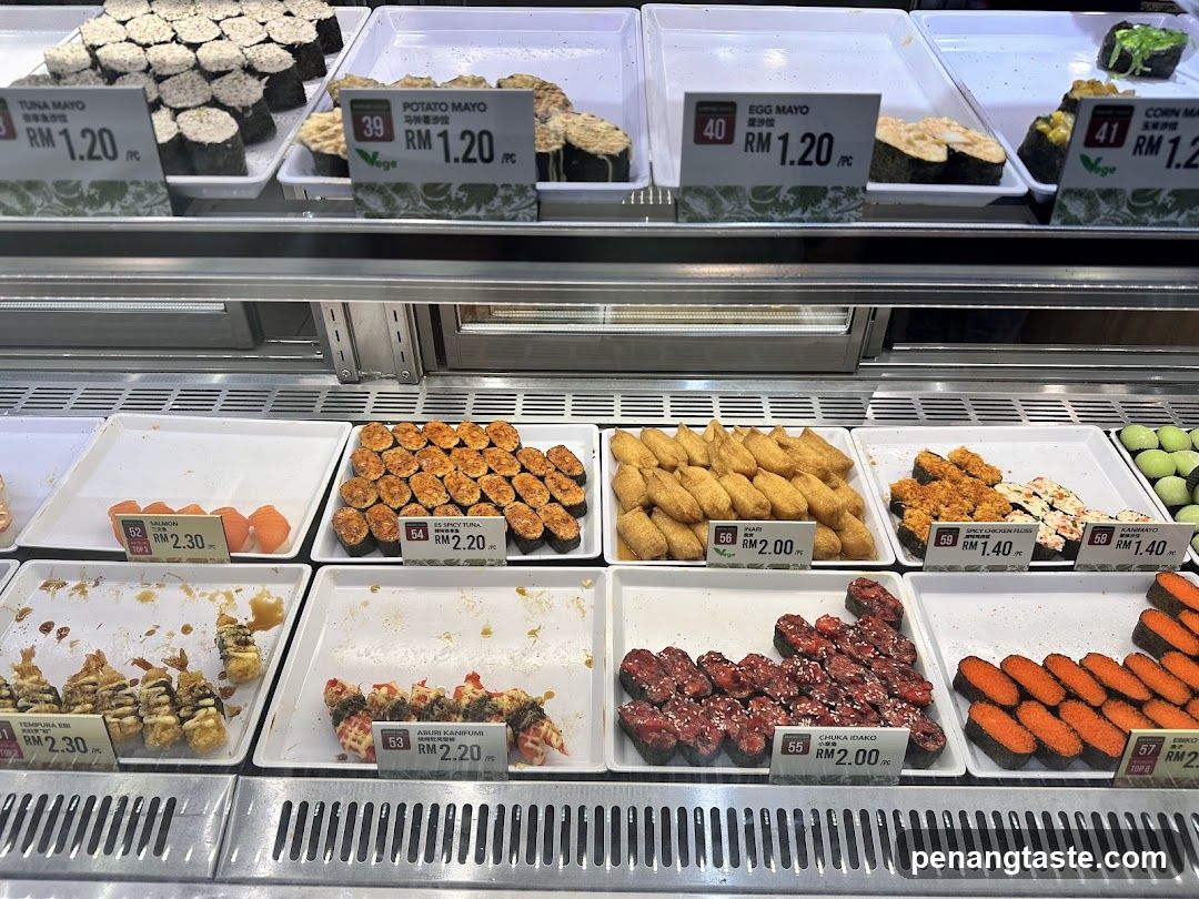 Sushi and Seafood Display Case