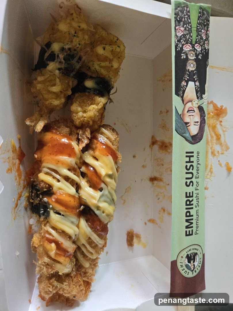 Empire Sushi Takeout Box