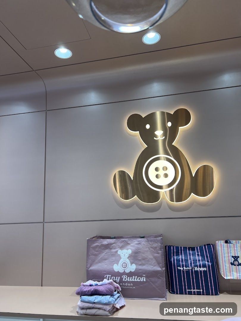Tiny Button Store Interior Display